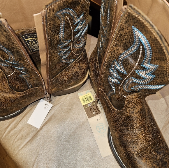 Roper Shay vintage style cowgirl boots size 9.5, soft & flexible - Picture 11 of 13